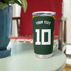 Australia Rugby Custom Tumbler Cup Aboriginal Art Sporty Style - Aussie Hoodie