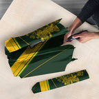 Australia Rugby Custom Umbrella Aboriginal Art Sporty Style - Aussie Hoodie