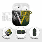 Aotearoa Australia Rugby AirPods Case Maori and Aboriginal Art Sporty Style - Aussie Hoodie
