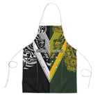 Aotearoa Australia Rugby Apron Maori and Aboriginal Art Sporty Style - Aussie Hoodie