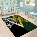 Aotearoa Australia Rugby Area Rug Maori and Aboriginal Art Sporty Style - Aussie Hoodie