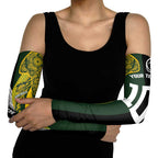 Aotearoa Australia Rugby Custom Arm Sleeves Maori and Aboriginal Art Sporty Style - Aussie Hoodie