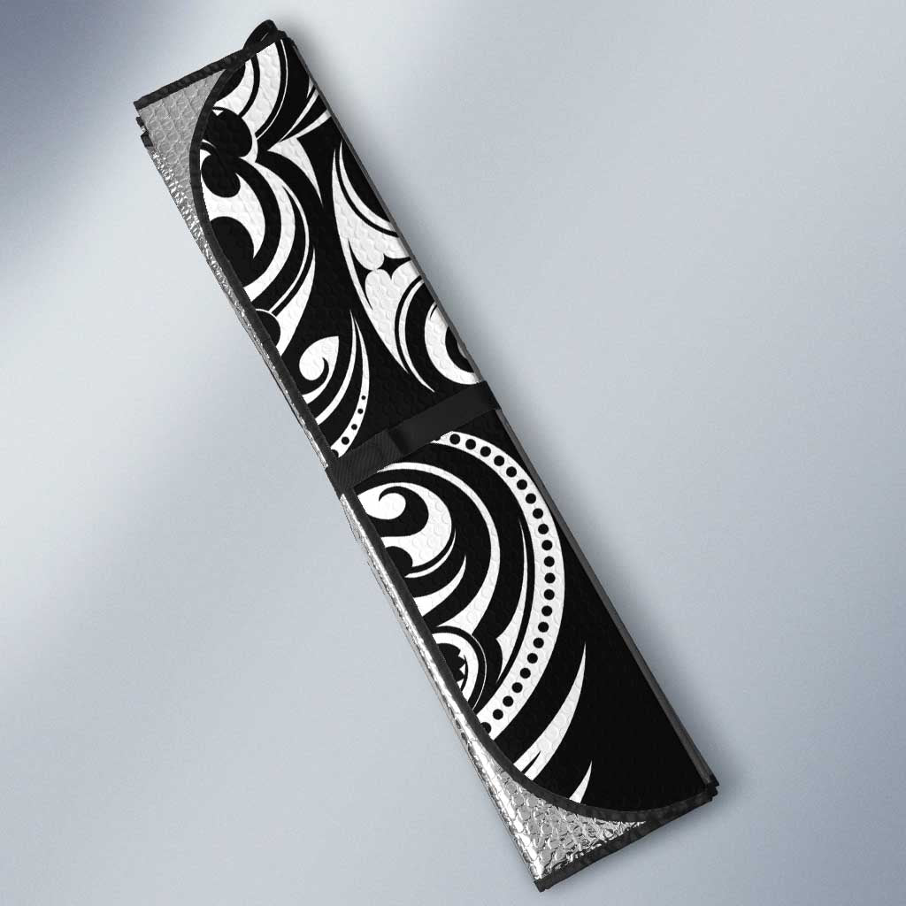 Aotearoa Australia Rugby Auto Sun Shade Maori and Aboriginal Art Sporty Style - Aussie Hoodie