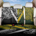 Aotearoa Australia Rugby Back Car Seat Cover Maori and Aboriginal Art Sporty Style - Aussie Hoodie