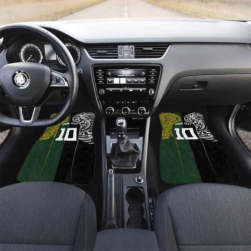 Aotearoa Australia Rugby Car Mats Maori and Aboriginal Art Sporty Style - Aussie Hoodie