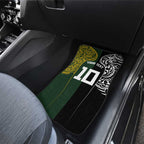 Aotearoa Australia Rugby Car Mats Maori and Aboriginal Art Sporty Style - Aussie Hoodie