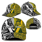 Aotearoa Australia Rugby Classic Cap Maori and Aboriginal Art Sporty Style - Aussie Hoodie