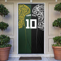 Aotearoa Australia Rugby Custom Door Cover Maori and Aboriginal Art Sporty Style - Aussie Hoodie