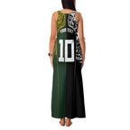 Aotearoa Australia Rugby Custom Family Matching Tank Maxi Dress and Hawaiian Shirt Maori and Aboriginal Art Sporty Style - Aussie Hoodie