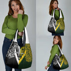 Aotearoa Australia Rugby Grocery Bag Maori and Aboriginal Art Sporty Style - Aussie Hoodie