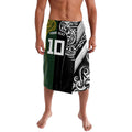 Aotearoa Australia Rugby Custom Lavalava Maori and Aboriginal Art Sporty Style - Aussie Hoodie