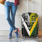 Aotearoa Australia Rugby Luggage Cover Maori and Aboriginal Art Sporty Style - Aussie Hoodie