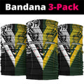 Aotearoa Australia Rugby Neck Gaiter Maori and Aboriginal Art Sporty Style - Aussie Hoodie