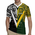 Aotearoa Australia Rugby Custom Rugby Jersey Maori and Aboriginal Art Sporty Style - Aussie Hoodie