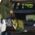 Aotearoa Australia Rugby Travel Bag Maori and Aboriginal Art Sporty Style - Aussie Hoodie