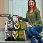 Aotearoa Australia Rugby Travel Bag Maori and Aboriginal Art Sporty Style - Aussie Hoodie