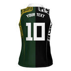 Aotearoa Australia Rugby Custom Women Sleeveless Polo Shirt Maori and Aboriginal Art Sporty Style - Aussie Hoodie