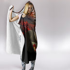 Slouch Hat and Biscuits ANZAC Hooded Blanket with Soldier Silver Fern