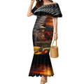 Slouch Hat and Biscuits ANZAC Mermaid Dress with Soldier Silver Fern