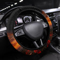 Slouch Hat and Biscuits ANZAC Steering Wheel Cover with Soldier Silver Fern