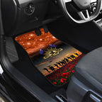 The Rising Sun Badge ANZAC Car Mats Last Post Field of Poppy Starry Night Style