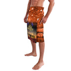 The Rising Sun Badge ANZAC Lavalava Last Post Field of Poppy Starry Night Style