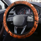 The Rising Sun Badge ANZAC Steering Wheel Cover Last Post Field of Poppy Starry Night Style