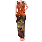 The Rising Sun Badge ANZAC Tank Maxi Dress Last Post Field of Poppy Starry Night Style