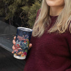 Australia and New Zealand Tumbler Cup Merry Christmas-Tuatara and Koala with Plants Xmas Style
