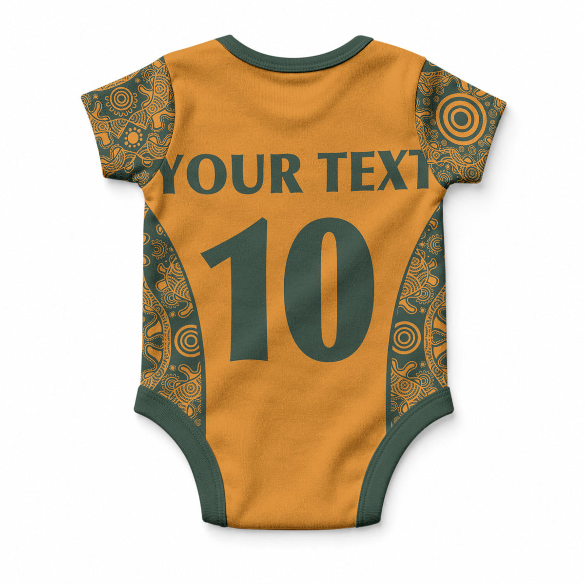 Custom Australia Rugby Championship 2024 Baby Onesie