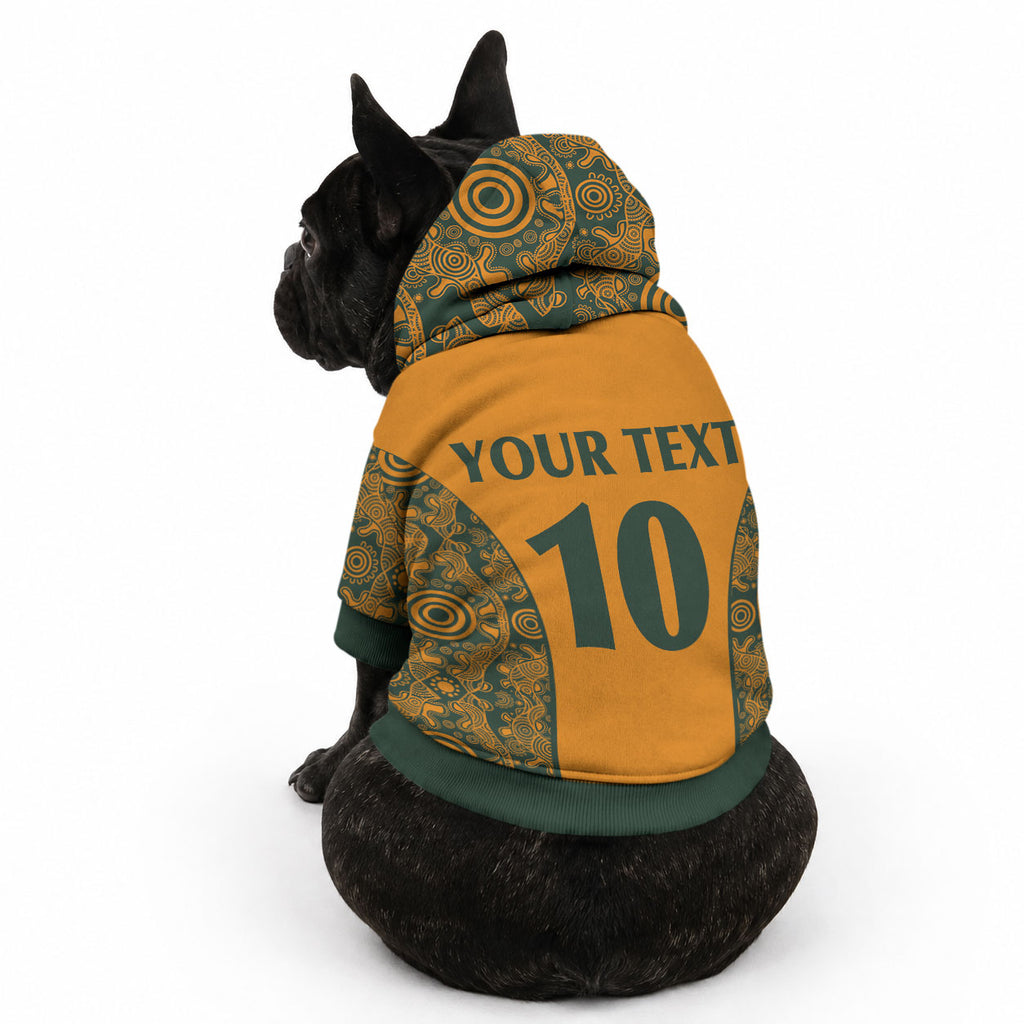 Custom Australia Rugby Championship 2024 Pet Hoodie