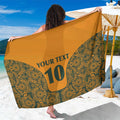 Custom Australia Rugby Championship 2024 Sarong Aboriginal Art Tattoo Pattern