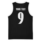 New Zealand Maori Rugby Custom Basketball Jersey Aotearoa Tribal Motif Retro Concept
