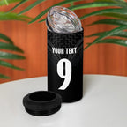New Zealand Maori Rugby Custom 4 in 1 Can Cooler Tumbler Aotearoa Tribal Motif Retro Concept