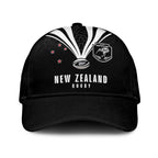 New Zealand Maori Rugby Classic Cap Aotearoa Tribal Motif Retro Concept