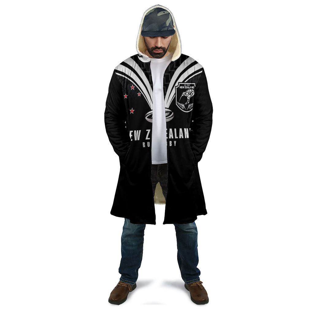 New Zealand Maori Rugby Custom Cloak Aotearoa Tribal Motif Retro Concept