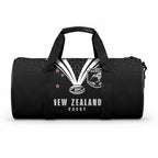 New Zealand Maori Rugby Duffle Bag Aotearoa Tribal Motif Retro Concept