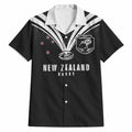 New Zealand Maori Rugby Custom Hawaiian Shirt Aotearoa Tribal Motif Retro Concept