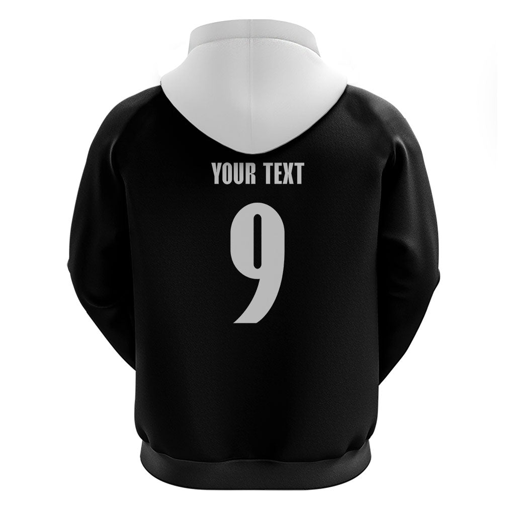 New Zealand Maori Rugby Custom Hoodie Aotearoa Tribal Motif Retro Concept