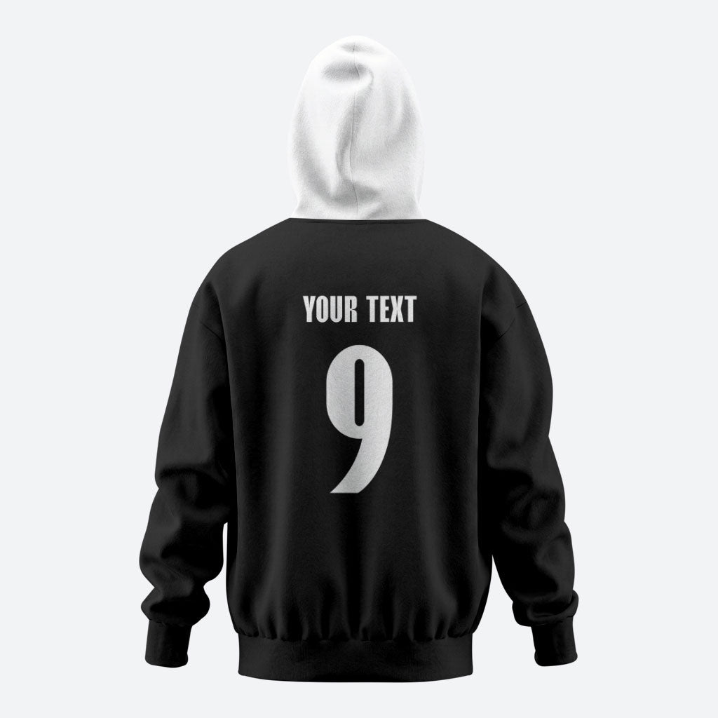 New Zealand Maori Rugby Custom Hoodie Aotearoa Tribal Motif Retro Concept