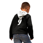 New Zealand Maori Rugby Custom Kid Hoodie Aotearoa Tribal Motif Retro Concept