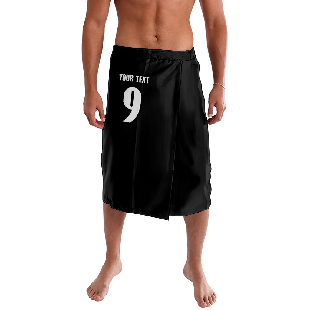 New Zealand Maori Rugby Custom Lavalava Aotearoa Tribal Motif Retro Concept