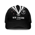 New Zealand Maori Rugby Mesh Trucker Cap Aotearoa Tribal Motif Retro Concept