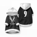 New Zealand Maori Rugby Custom Pet Hoodie Aotearoa Tribal Motif Retro Concept