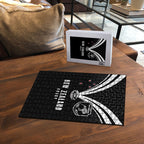 New Zealand Maori Rugby Puzzle Aotearoa Tribal Motif Retro Concept