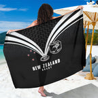 New Zealand Maori Rugby Sarong Aotearoa Tribal Motif Retro Concept