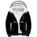New Zealand Maori Rugby Custom Sherpa Hoodie Aotearoa Tribal Motif Retro Concept