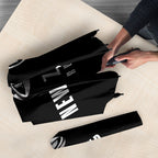 New Zealand Maori Rugby Umbrella Aotearoa Tribal Motif Retro Concept