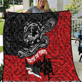 Aotearoa Toitu Te Tiriti Quilt Honoring Te Tiriti o Waitangi Maori Haka