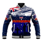 New Zealand and Australia ANZAC Day Baseball Jacket Lest We Forget Red Poppy Flowers and Soldier